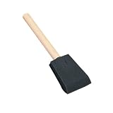 2 Wooden Handle Foam Brushes (10)