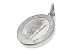 Silver Oval St Christopher