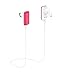 ECSEM Bluetooth V4.0 Headset Mini Wireless Stereo Sports/Running Headphones Gym/Exercise Bluetooth Earbuds with Mic for iPhone 6 Plus 5S 5C 4S 4, Ipad mini iPad 2 3 4 New iPad Air, Ipod, Android, Samsung Galaxy S5, Smart Phones, Bluetooth Devices (Rose Red)