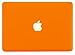 Kuzy - ORANGE Rubberized 13inch Hard Case Cover See Thru for NEW Macbook PRO 13.3 Inch (A1278 with or without Thunderbolt) Aluminum Unibody