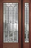 Exterior Door: Cordova Full Lite with 1 Sidelite
