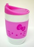 Sanrio Hello Kitty Face Lovely Pattern Plastic Tea Water Travel Mug