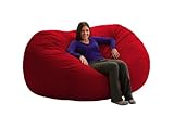 IMAGE OF Comfort Research 7-Feet Long XXL Fuf Chair Red Twill