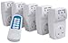 Electronics : RF Remote Control Mains Socket Set, 5 Sockets