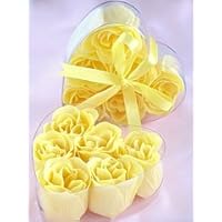 Yellow Rose Petal Soaps - 1 Box