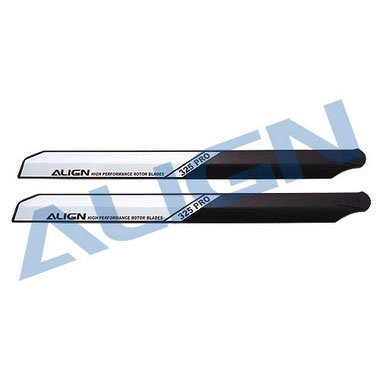 "Align 325mm PRO Wood Rotor Blade Set, Black ~ H325WB"