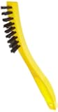 Synthetic-Fill Tile & Grout Brush, 8 1/2" Long, Yellow Plastic Handle