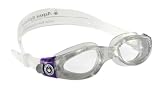 Aqua Sphere Kaiman Ladies Goggles - Glitter Purple/Clear Lens