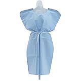 Medline Industries NON24244 Disposable Patient Gowns, 30" x 42"