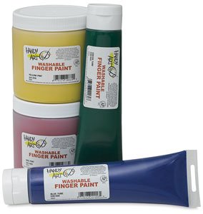 Handy Art Washable Finger Paint - Green, 5 oz
