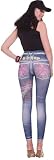 Hip Hop Jean Leggings Costume