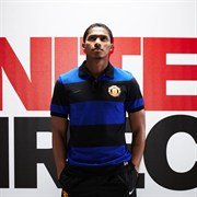 NIKE Herren Kurz&auml;rmliges Poloshirt Manchester United Authentic GS, black/old royal, XL, 42 Preisvergleich