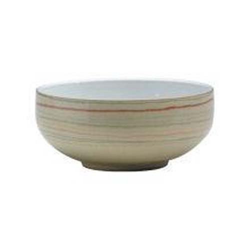 Denby Caramel Stripes Soup/Cereal Bowls, Set of 4