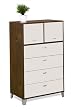 Topolino 4 Drawer 2 Door Chest By Nexera Furniture