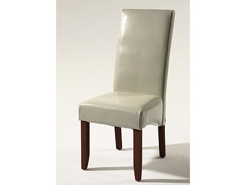 Lederstuhl Siena creme TL kolonial Textilleder