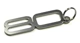 80 Schlüsselanhänger Keyring Pendant B3 B4 Cabrio Quattro Avant Coupe Turbo - DUB