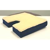`Coccyx Gel Seat Cushion with Fleece Top 18" Wx16" D x 3" H