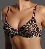 Betsey Johnson Intimates Stretch Mesh 2 Ply Demi Bra (724435)