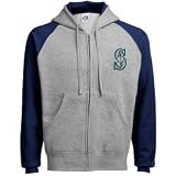Nike Seattle Mariners Ladies Navy Blue Therma-FIT Full Zip Performance Hoody Sweatshirt