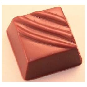 Chocolate Mold, Square with Ridges. 32mmx32mm x 15mm Deep. 28 cavities