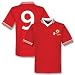 1977 Man Utd FA Cup Final Retro Shirt + 9 (Number Only - Pearson)