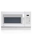 2.0 Cu. Ft. Over-the-Range Microwave with Digital Controls 1100 Watts 10 Power Levels Sensor Cooking Turntable Extenda Vent and Charcoal Filter White
