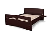 Legare Select Reversible Full Panel Bed in Natural,Espresso