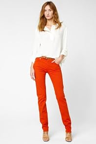 5 Pocket Slim Fit Stretch Colored Denim