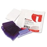 (Price/PK)Hanging File Folder Plastic Index Tabs, 1/5 Tab, 2in, Violet, 25/pack
