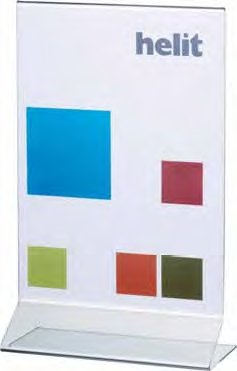 Menükartenhalter A4 Glasklar, 2Mm Acryl