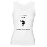 MMORPG I`m NOT a GEEK Women`s Tank Top