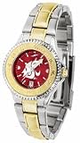 Washington State Cougars Competitor AnoChrome Ladies Watch with Two-Tone Band