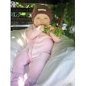 L'ovedbaby Gloved-Sleeve Overall