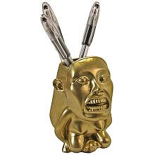  Gentle Giant Indiana Jones Golden Idol of Fertility Pen & Pencil Holder