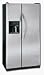 Frigidaire FRS6HF6JSB 26.0 cu. ft. Side by Side Refrigerator with 3 Glass Shelves, 1 Humidity Controlled Crisper and External 4 Button Ice/Water Dispenser