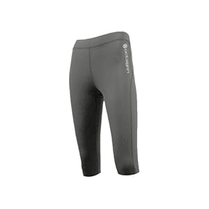 UFC Women's Octagon Solstice Capri Pant, Steel, X-Large