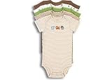 Carter's 5-pk. Green & Brown Bodysuits