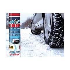 Snow Grip Reifenspray - Die Anfahrhilfe bei Eis und Schnee