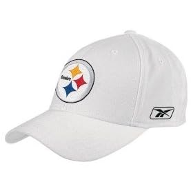 Pittsburgh Steelers White Fitted Sideline Cap