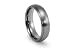 Titanium Ring Classic Dome Satin High Polish Band 6mm