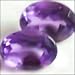 Amethysts AMETHYST gemstones Loose natural faceted cut 5x3mm oval pair