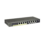 NETGEAR ProSafe Plus Switch 8-Port Gigabit Ethernet with PoE (GS108PE)