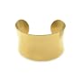 18k Gold Plated Stainless Steel Fashion Cuff Bracelet