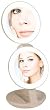 LED Lighted Travel 1X/10X Mirror