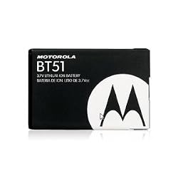 Motorola Li-Ion Battery for Motorola W385, Z6m, Z6tv, W385, and W380 - Black