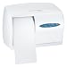 Kimberly-Clark Professional Windows 09605 White Coreless Double Roll Bath Tissue Dispenser