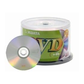 500 Ritek Ridata 16X DVD+R 4.7GB (RiData Logo on Top) by 