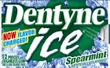 Dentyne Ice Gum Sugar Free Spearmint, Cadbury Adams - 144 ( 12 X 12 ) Pieces
