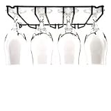 14 x 11 x 1 Antique Pewter Stemware Holder