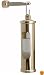 E.S. Sorensen Stormglass Weather Change Predictor Wall Mount Suspension Device (Brass)